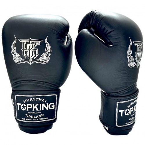 Боксерские перчатки Top King (TKBGSA-black Double tone)